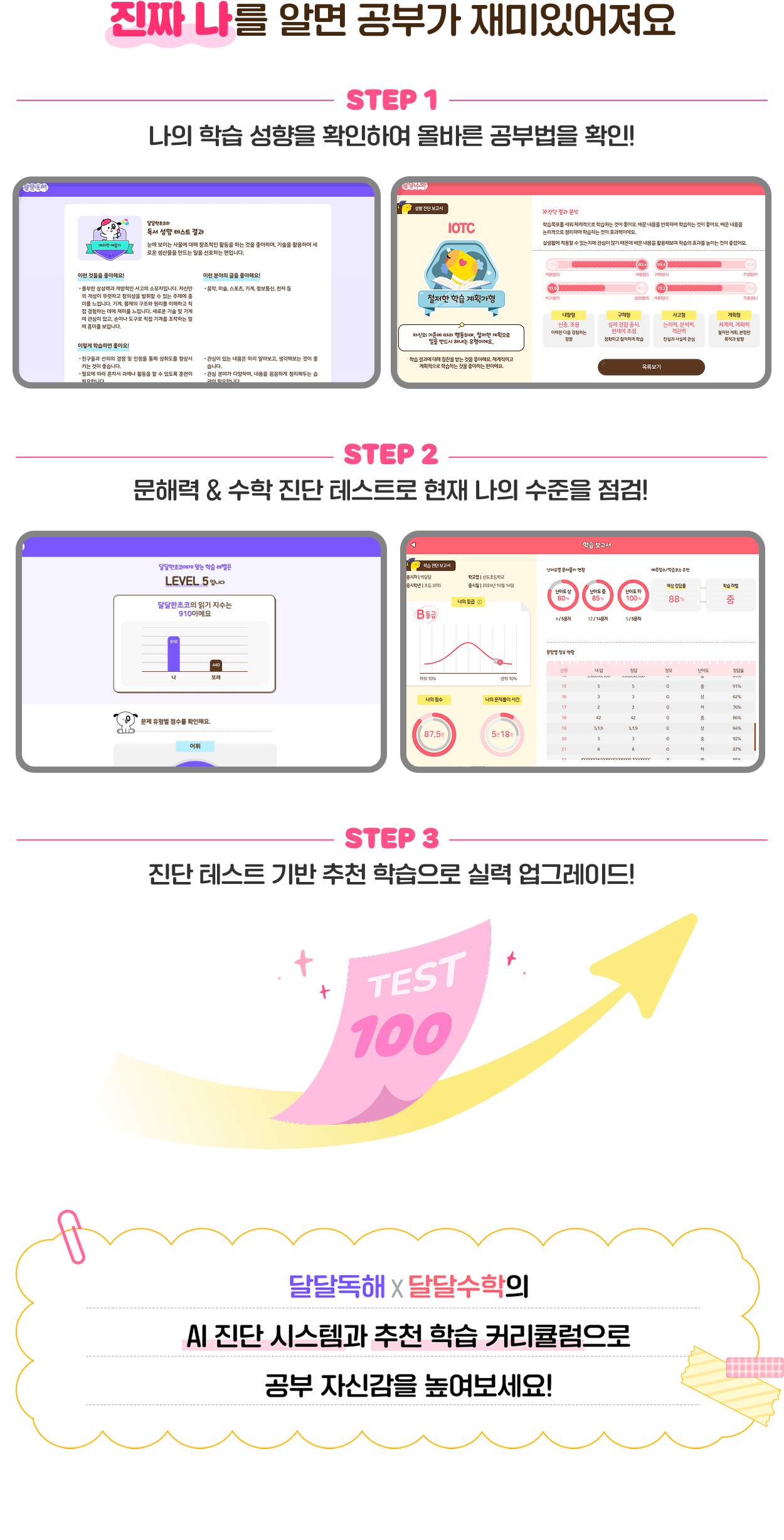 진짜 나 를 알면 공부가 재미있어져요