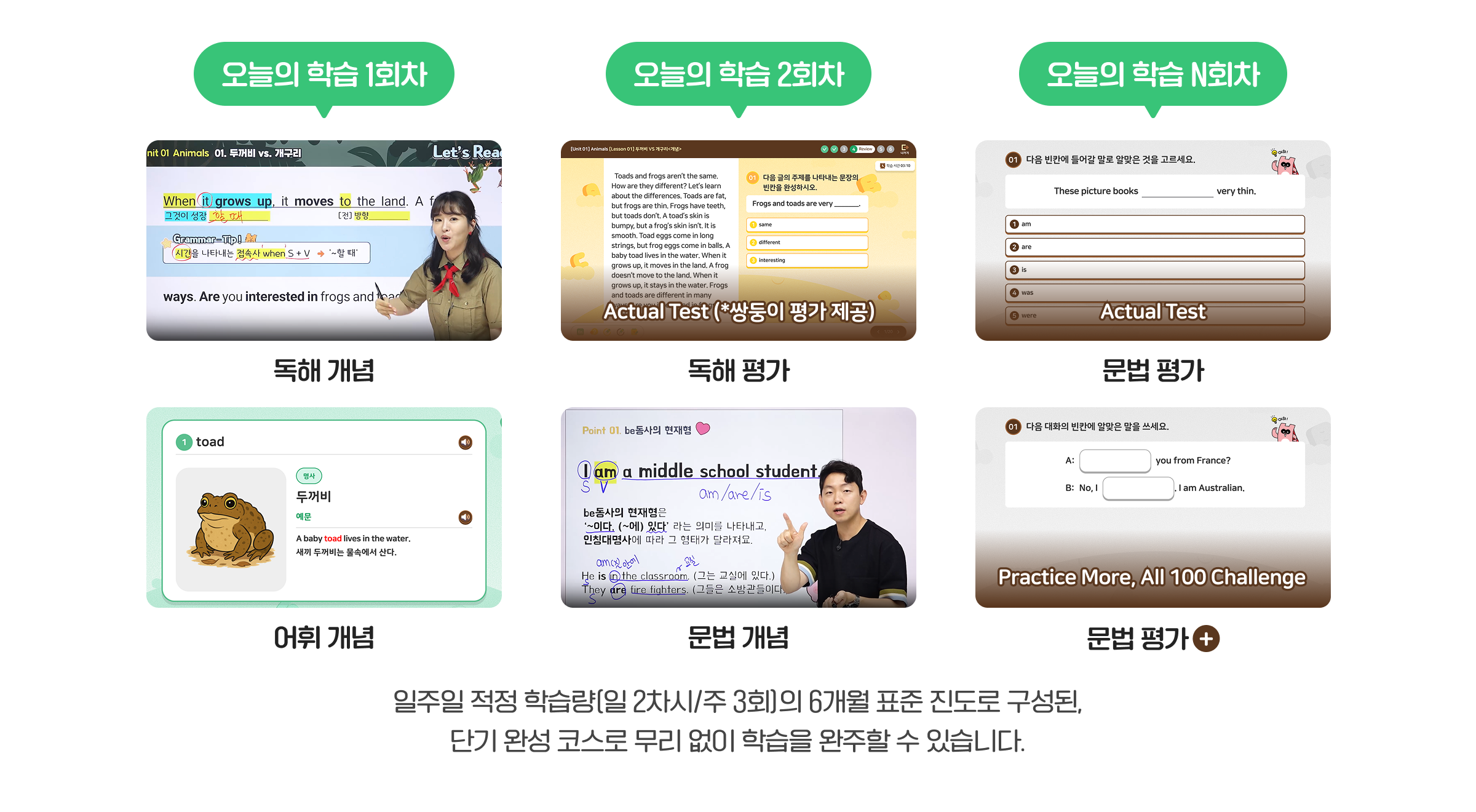 단기 완성 코스 내용